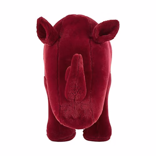 Premier Housewares Maroon Rhino Animal Stool for Children – 3