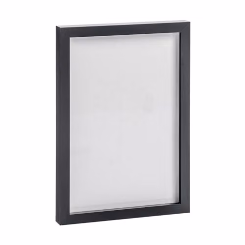 Nicola Spring Minimalist Rectangular A4 Photo Frame, Black, Pack of 5 – 2