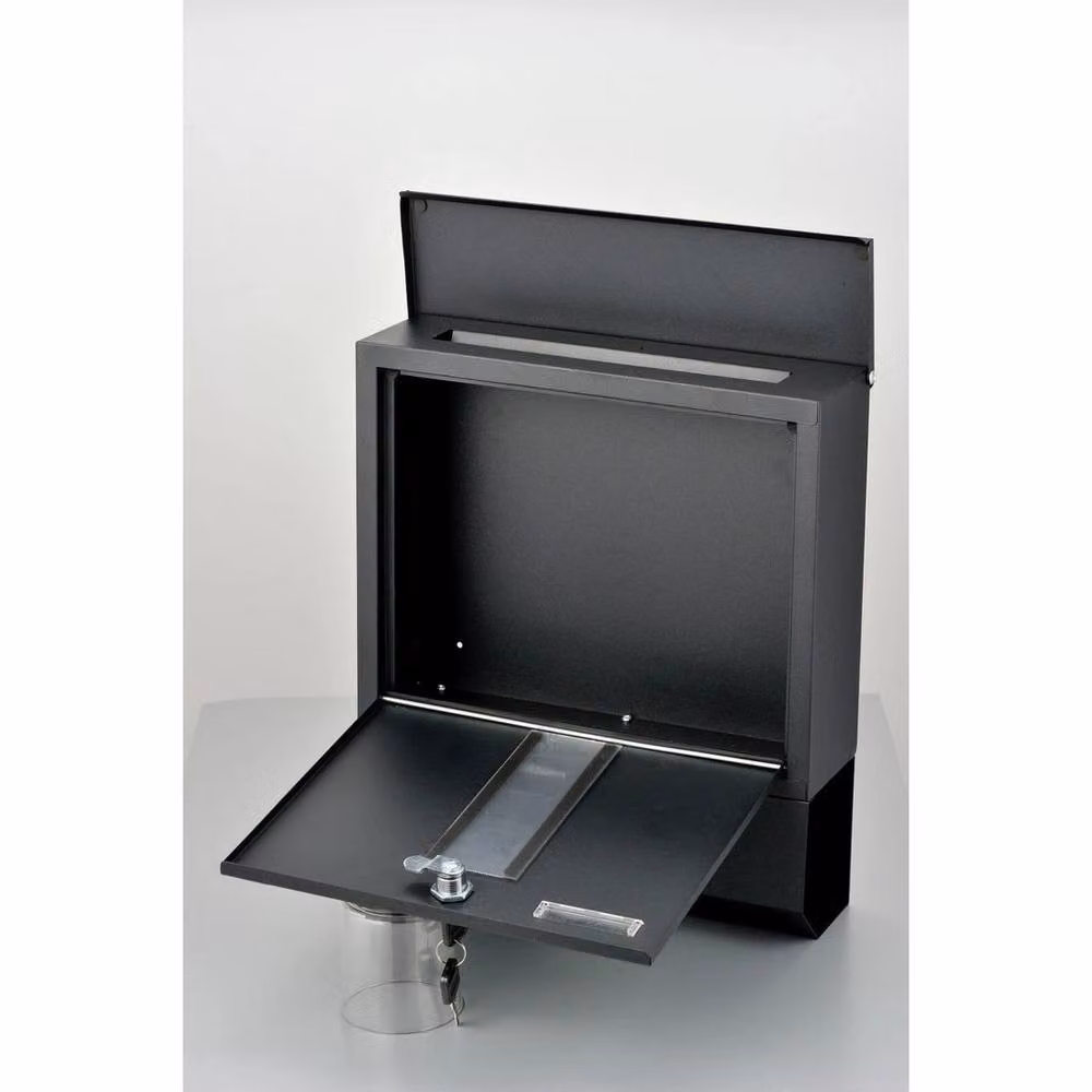 SPETLEK Black Steel Large Letter Mail Box – 3