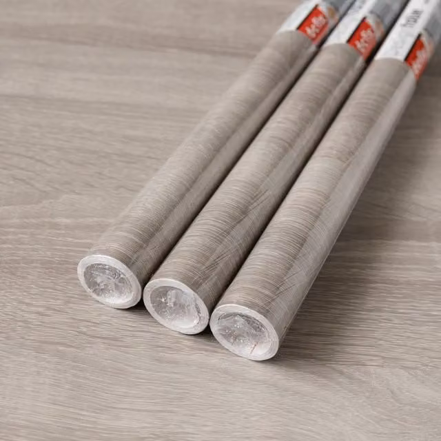 dc fix Oak Santana Grey Self Adhesive Vinyl Wrap for Kitchen Doors and Worktops, Pack of 3, W: 67.5 cm x L: 2 m