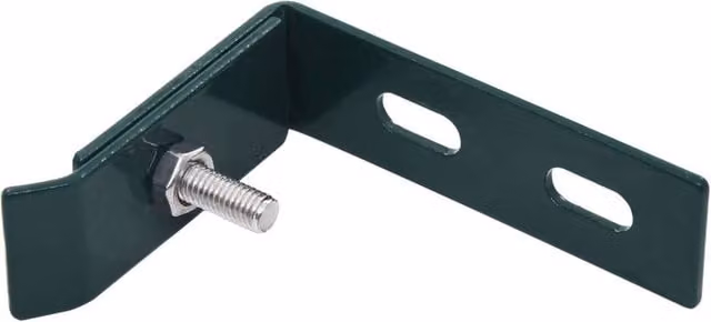 Berkfield Home Wall Mounted Corner Connector Set of 10 in Green Stainless Steel – 1