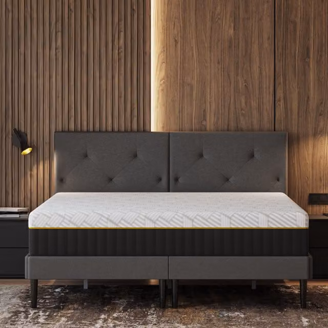 Emma Original Elite Mattress, White, W: 140 cm x D: 190 cm
