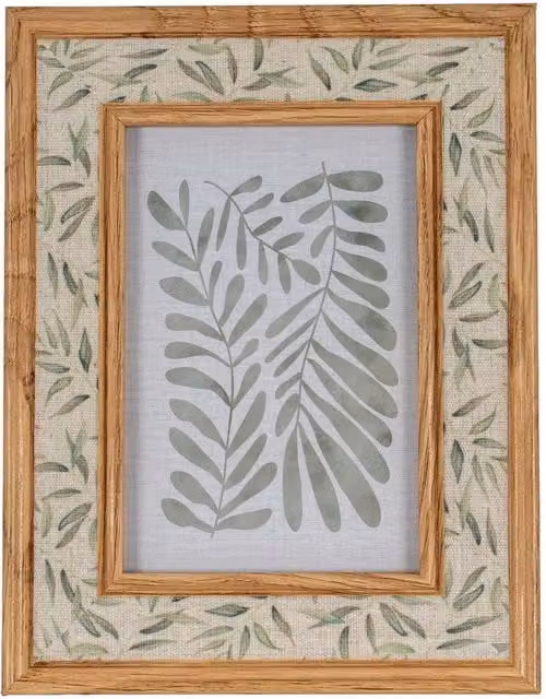 Hill Interiors Tundra Single Wood Photo Frame in Brown, 10 x 15 cm