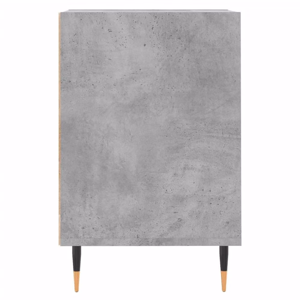 Berkfield Home TV Cabinet in Concrete Grey, W/D/H: 100 x 35 x 55 cm – 3