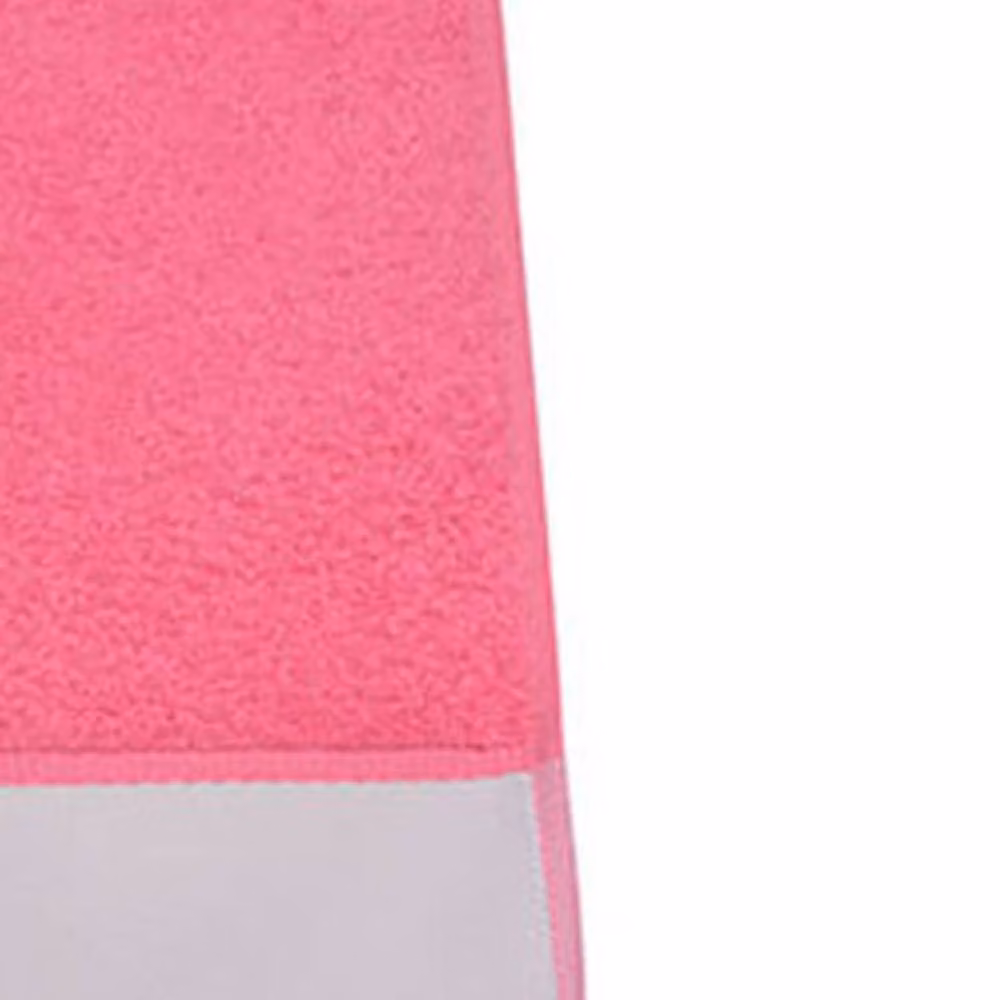 ARTG Subli-Me Guest Towel in Pink with Border – 2