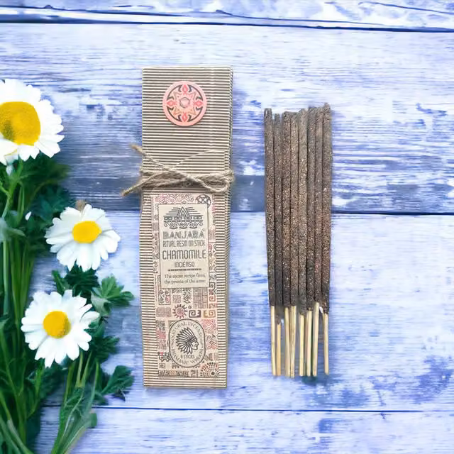KDMD Ritual Chamomile Resin on Stick in Dark Brown