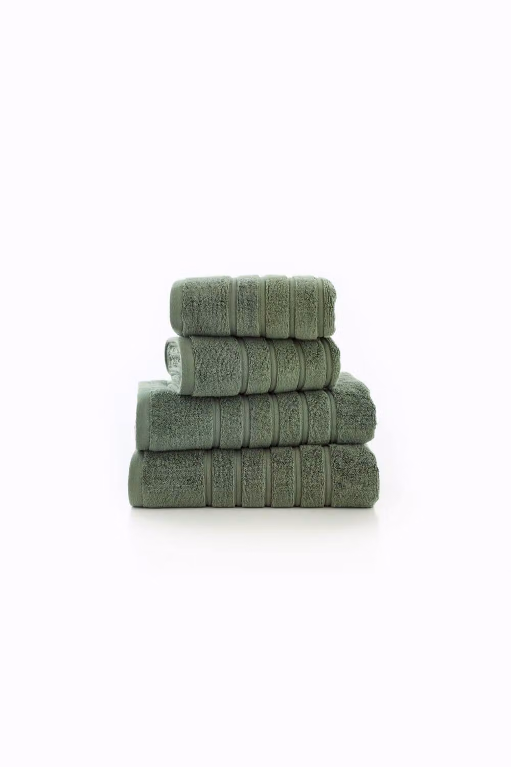 The Lyndon Company Rainham Supersoft Cotton Towel in Green – 2