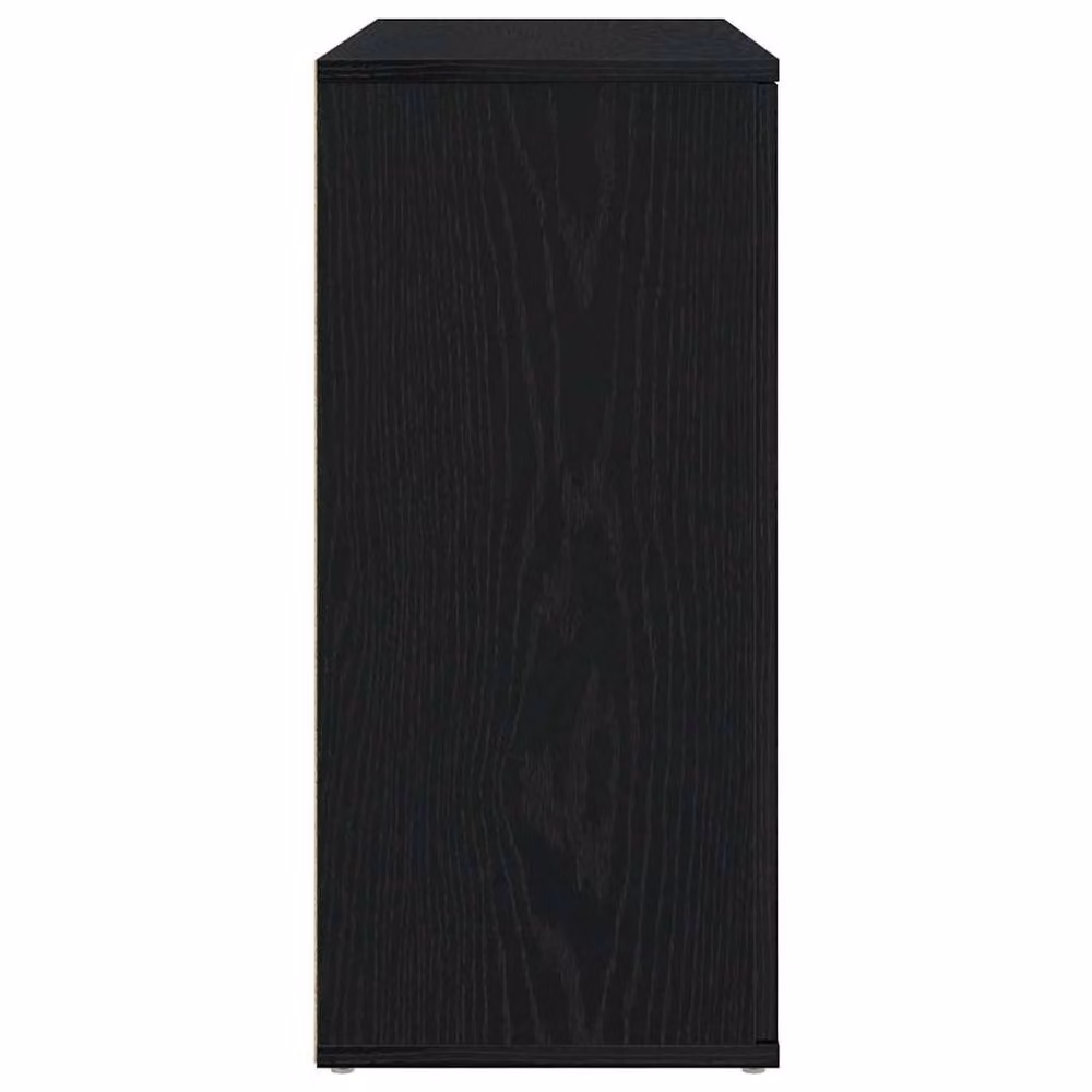 Berkfield Home Black Oak Sideboard, W/D/H: 91 x 29.5 x 65 cm – 3