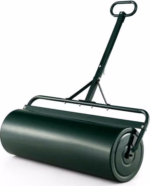 NESTLUNE Green Water or Sand-Filled Sod Roller with Detachable Metal Component – 1
