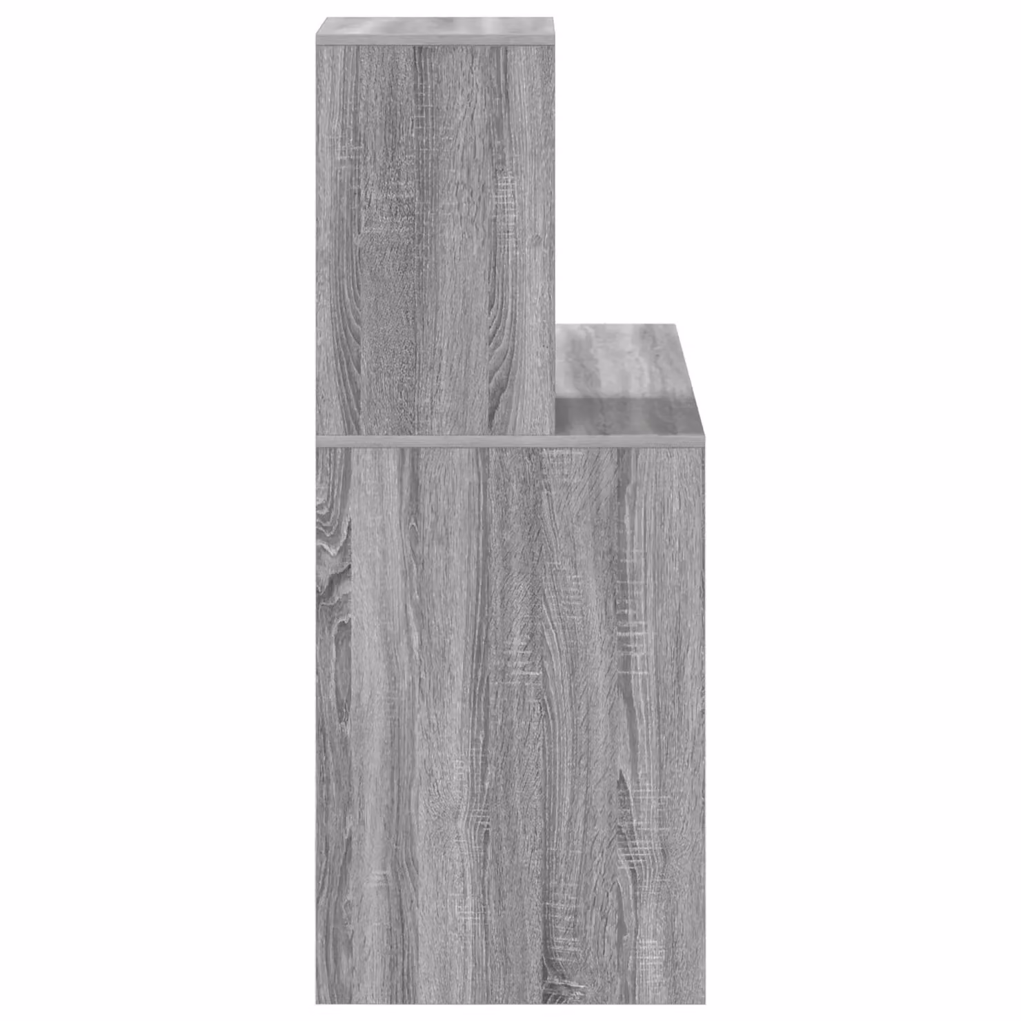 Berkfield Home Grey Writing Desk in Sonoma Particle Board and MDF – 3