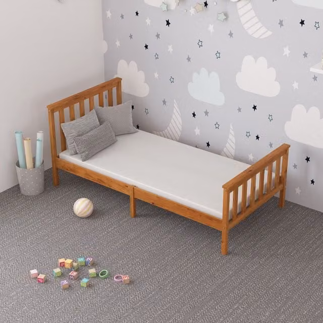 Aspire Kids Eco Comfort Foam Mattress in White, Small Double, W/D/H: 120 x 200 cm