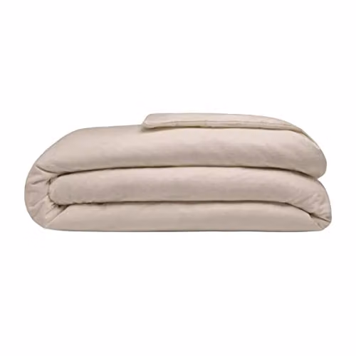 Belledorm Brushed Cotton Flannelette Duvet Cover in Beige – 1