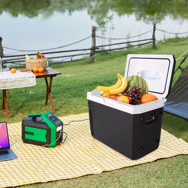 EONLION 15L Portable Car Refrigerator and Freezer, Black