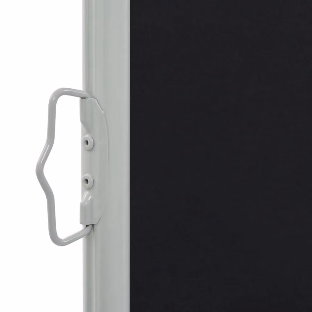 Berkfield Home Manual Pull Retractable Side Awning in Black, W: 140 cm x D: 300 cm – 4