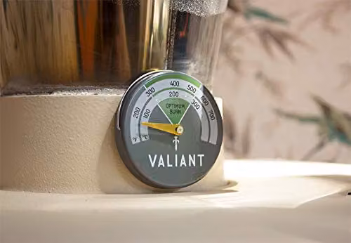 Valiant Premium IV Stove Fan with Magnetic Stove Thermometer, Black, W: 19.9 cm, D: 18.0 cm, H: 10.0 cm – 6