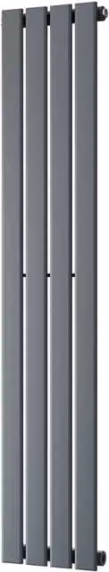Typhoon Anthracite Single Panel Horizontal Steel Radiator