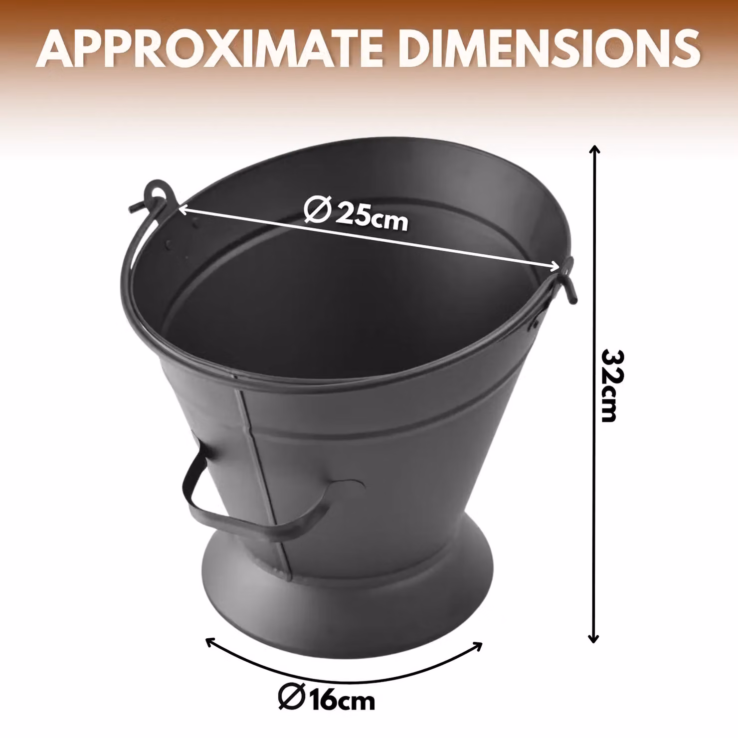Marco Paul Black Coal Bucket Fireside Accessory – 2