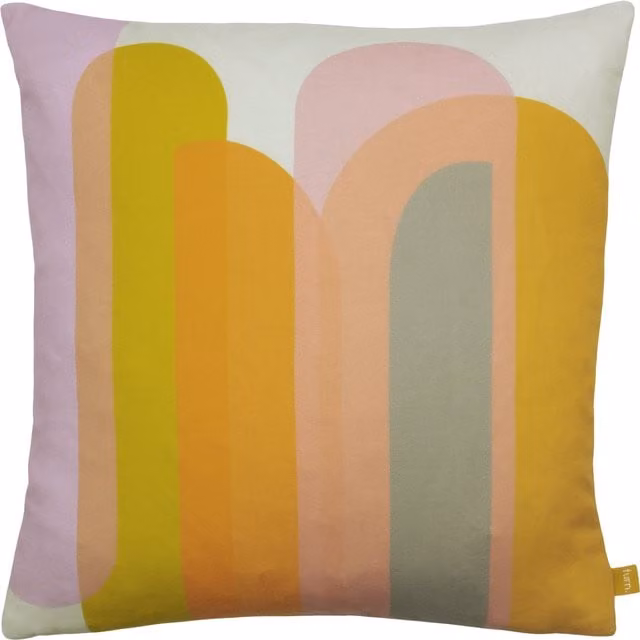 Make it a Home Cotto Recycled Multicolour Square Polyester Cushion
