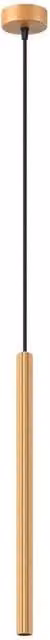 Sollux Lighting Arche Modern Metal Pendant Bar Lamp in Gold, W/D/H: 120 x 8 x 8 cm – 1