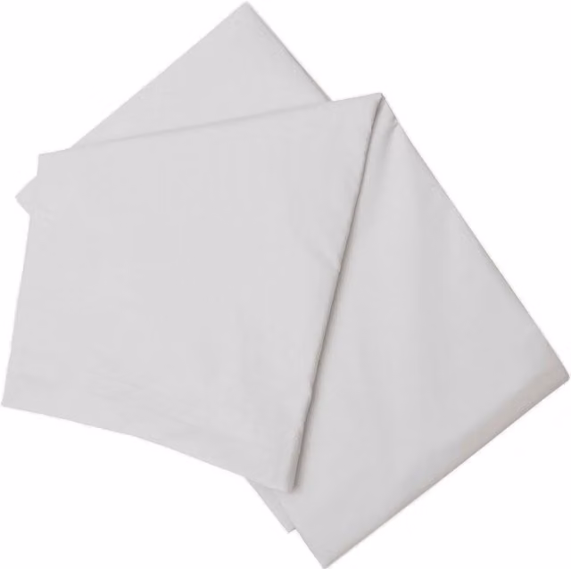 Belledorm Grey Brushed Cotton Flannelette King Size Flat Sheet, W: 180 cm x D: 200 cm