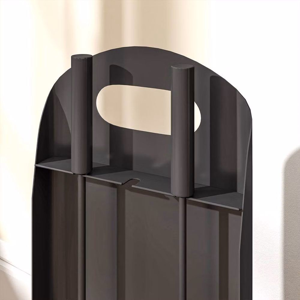 STILVORA Fireplace Companion Set with Bucket and 4 Tools in Black – 11