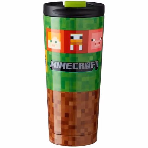 Get Trend Minecraft Insulated Stainless Steel Travel Mug, 425 ml, Multicolour – 5