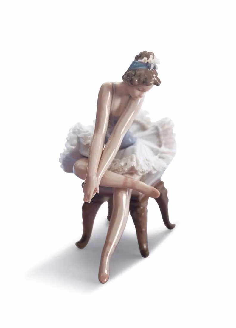 Lladró Opening Night Girl Ballet Porcelain Figurine, Multicolour