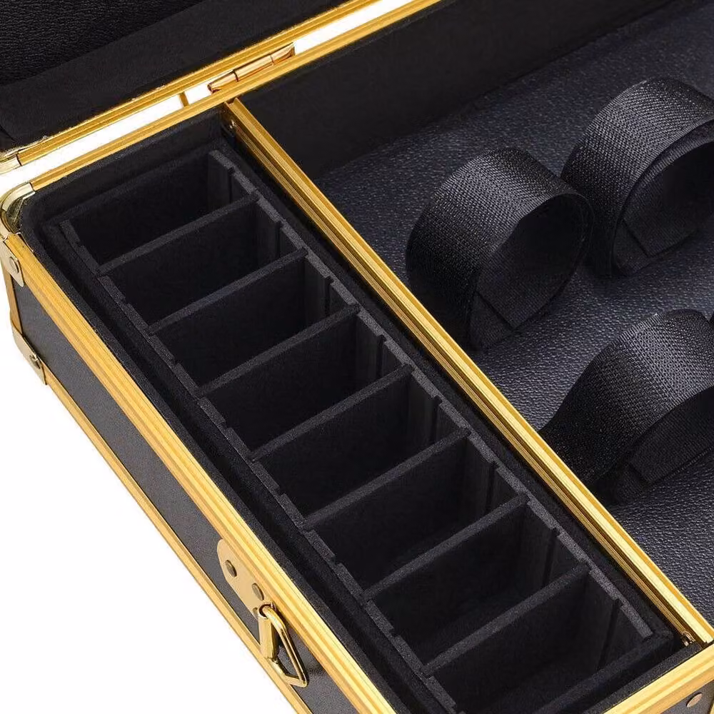 SPETLEK Single Tier Portable Barber Storage Case for Salon Clippers and Trimmers in Black – 3