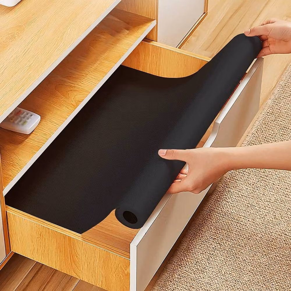 NESTLUNE Non Slip Toolbox Liner Drawer Mat, Black, W: 1000 cm, D: 52 cm – 2