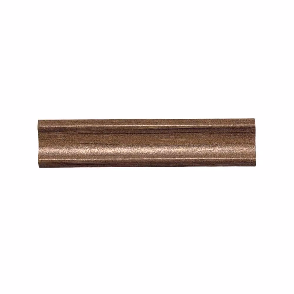 Fuji Scotia Beading Moulding for Vinyl, Laminate and Wood Flooring, Brown, Pack of 10, 2.4m Length – 2