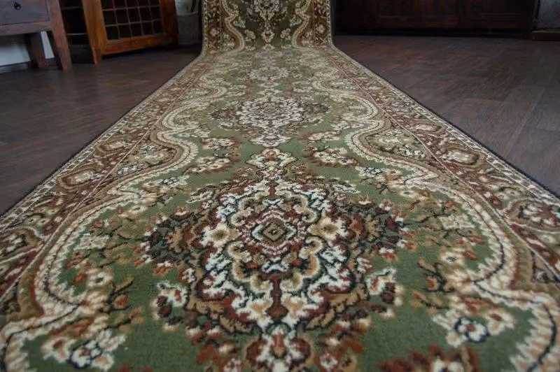 RugsX Bcf Wiosna Oriental Runner in Green, W: 90 cm, L: 190 cm – 2