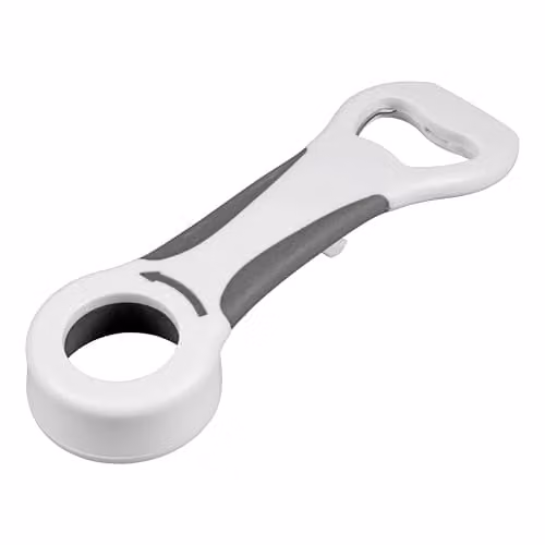 Chef Aid Multi Opener in White and Grey Plastic – 1