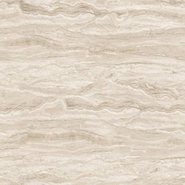 Arthouse Mineral Landscape Abstract Nature Wallpaper in Beige