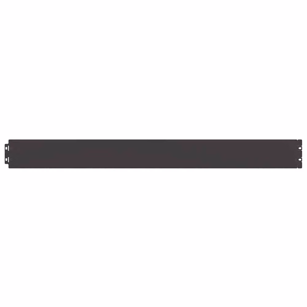 Berkfield Home Black Cold-rolled Steel Lawn Edgings, 10 Pack, H: 10 cm x L: 103 cm – 2