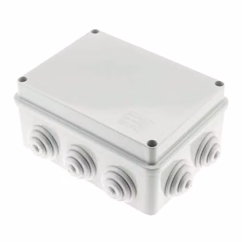 Primrose Awnings Waterproof Wall-Mounted Housing for Electric Patio Awning Control Unit Receiver in Grey