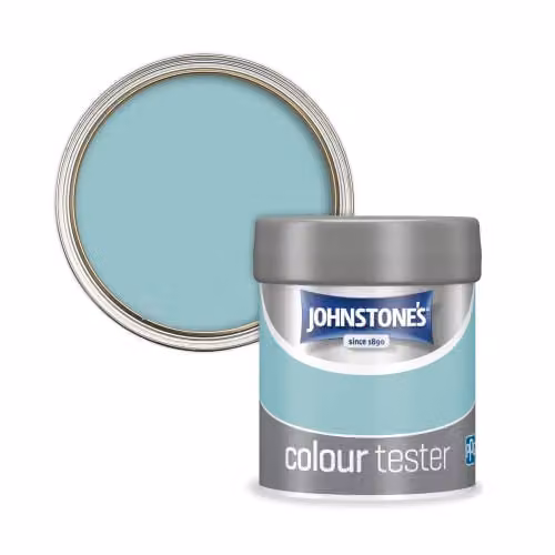 Johnstone's Colour Sample Tester Pot in Blue Shore, 75ml