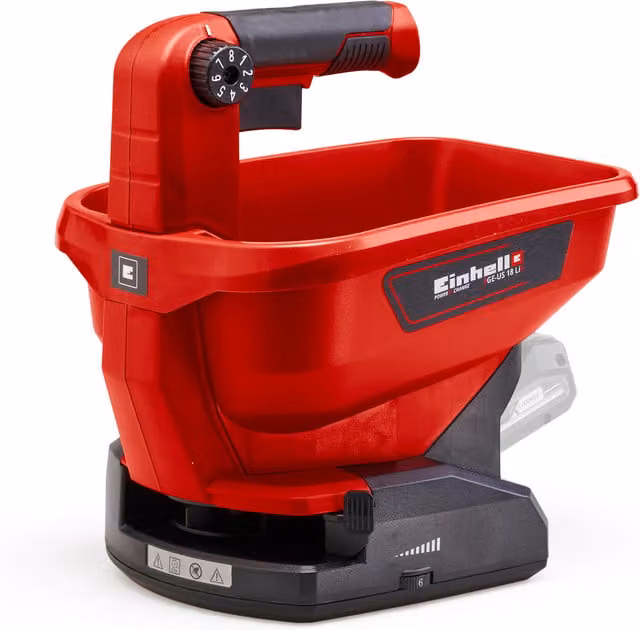 Einhell PXC Cordless Handheld Spreader 18V GE-US 18 Li Bare Unit, Red