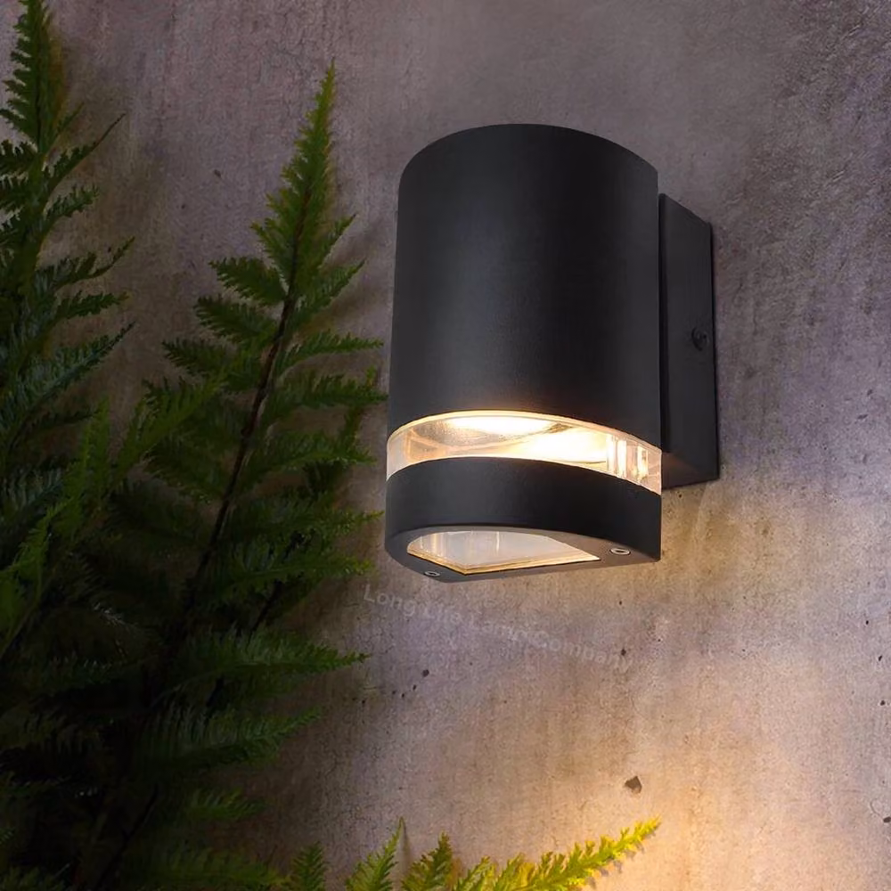 SPETLEK Modern Graphite Grey Single Down Wall Light for Garden and Outdoor Use – 4