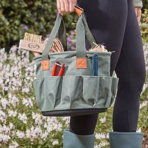 mysmartbuy Collapsible Green Garden Tidy Bag with Multi-Pocket Design – 2