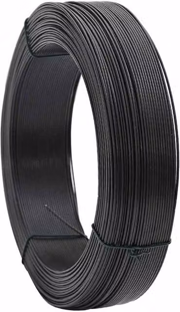 Berkfield Home Anthracite Black Plastic Coated Steel Fence Binding Wire, 250 m, 0.9/1.4 mm – 1