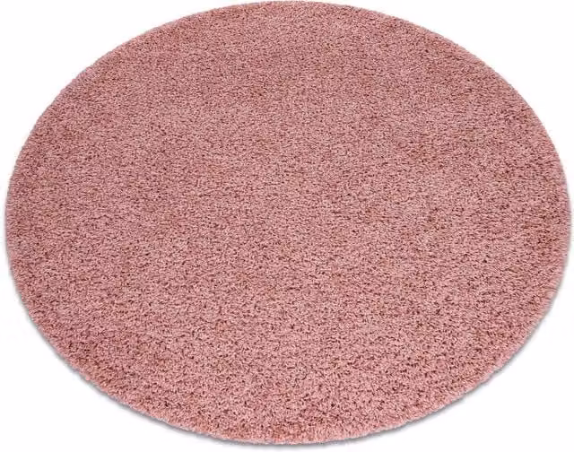 RugsX Soffi Round Pink Polypropylene Rug, Diameter: 80 cm