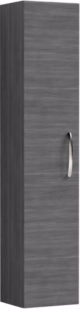 Balterley 300mm Tall 1 Door Bathroom Unit in Grey – 1