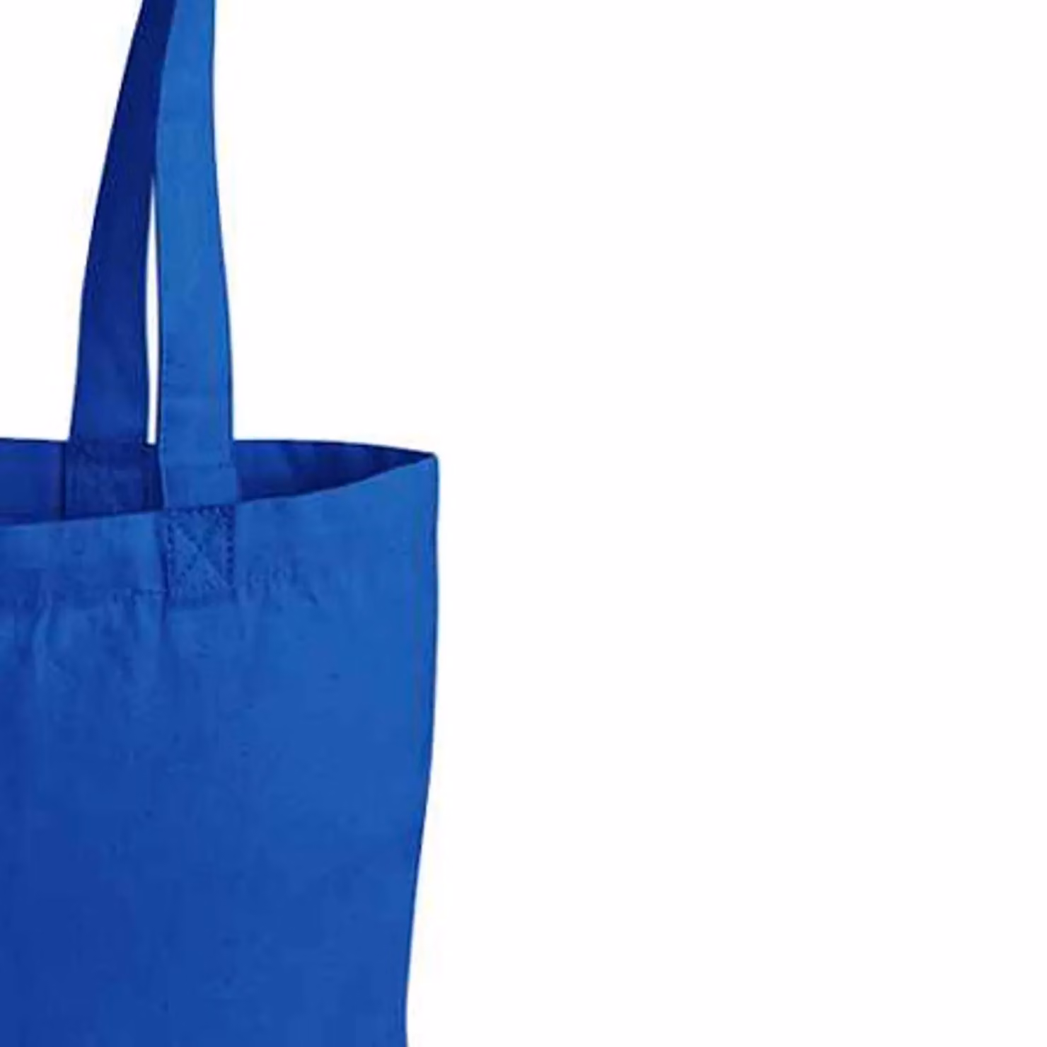 Westford Mill Premium Cotton Tote Bag in Blue – 2