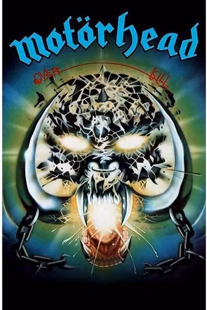 Motorhead Overkill Multicolour Polyester Paper Poster – 1