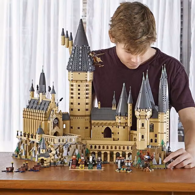 LEGO Harry Potter Hogwarts Castle Creative Building Set, Multicolour