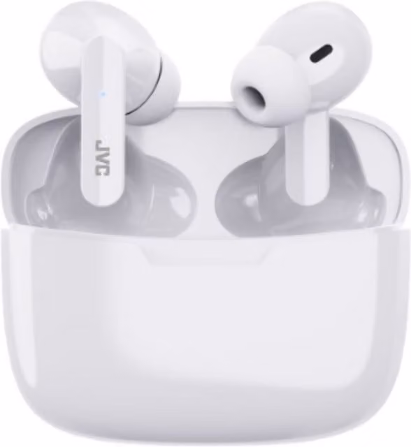 JVC HA-B5T True Wireless Bluetooth Earbuds, White