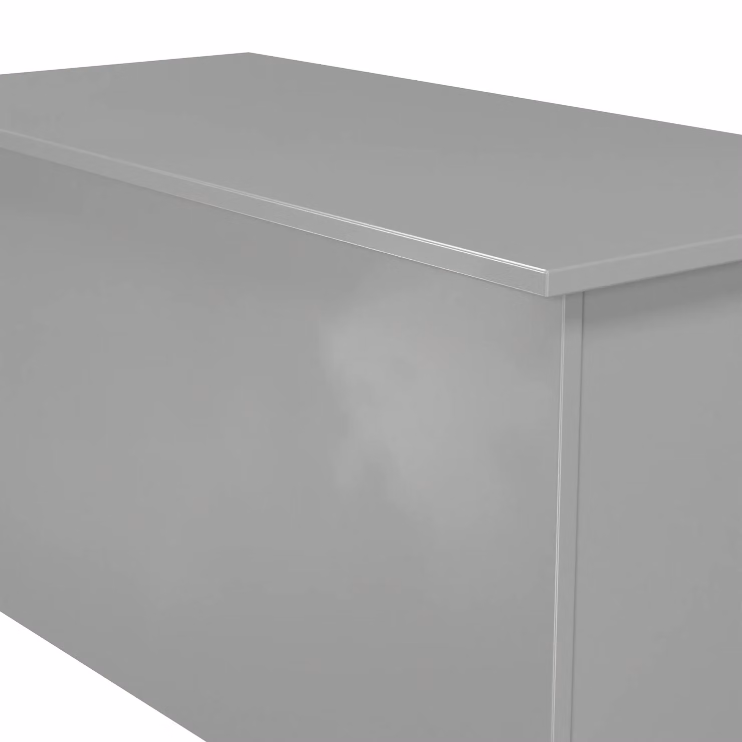 Ready Assembled 2 U Trent Blanket Box in Dark Grey – 3