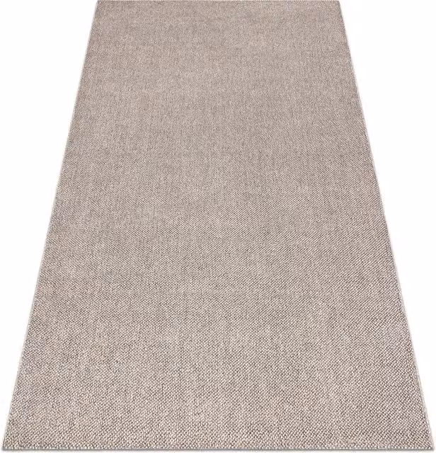 RugsX Casablanca Loom Boho Square Flat Weave Rug in Brown, W/D: 200 x 200 cm – 1