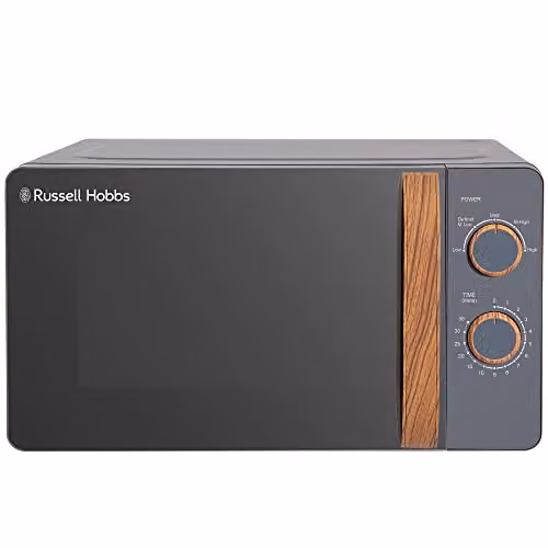Russell Hobbs Scandi Solo Manual Microwave, 17L, 700W, Grey