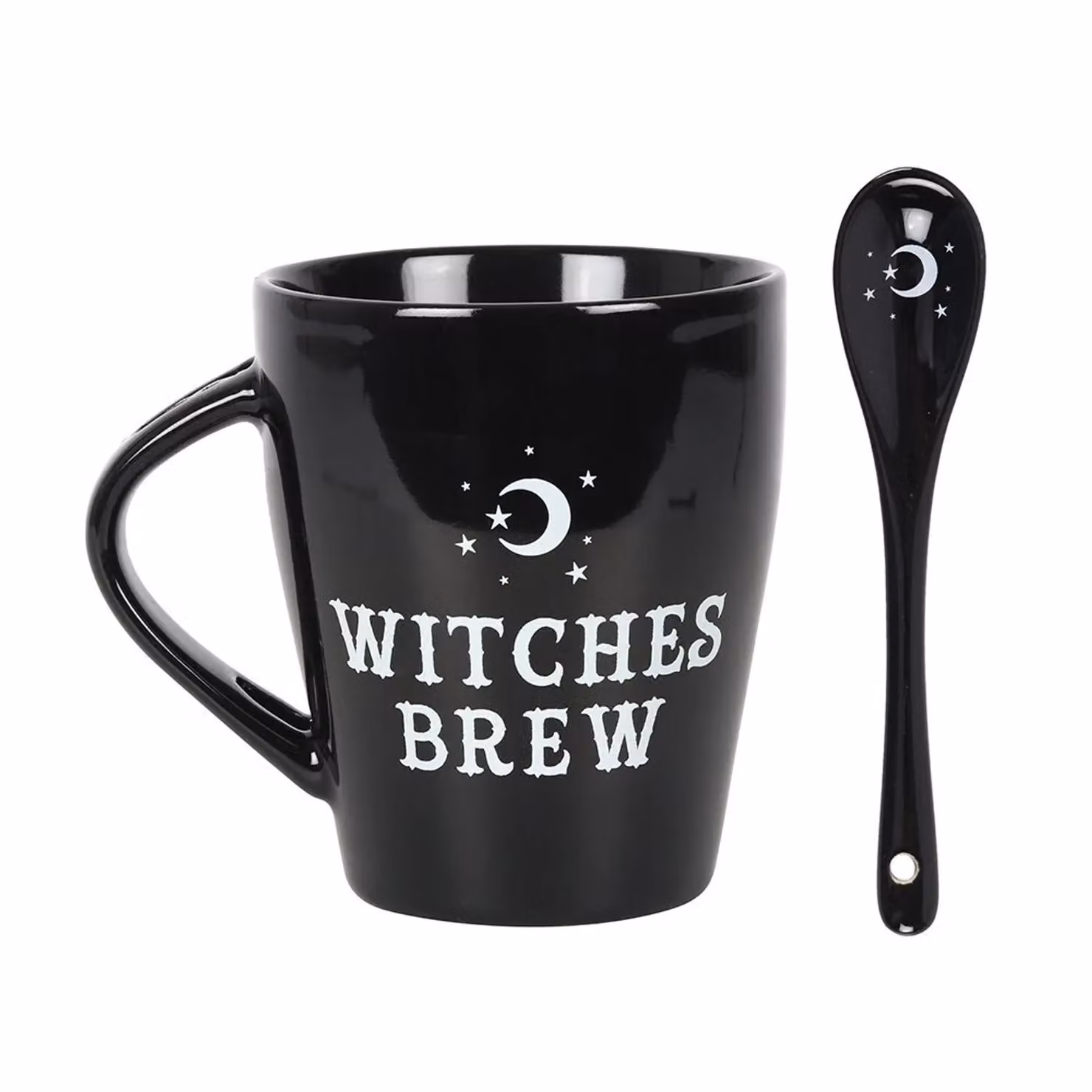 Something Different Witches Brew Bone China Mug Set in Black – 2
